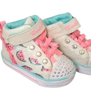 Toddler girl sketchers twinkle toes size 5